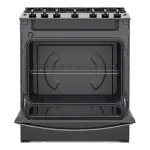 ESTUFA A GAS WHIRLPOOL DE 30" DE 6 QUEMADORES CON HORNO LWFR3400